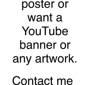 Do you need art for an poster